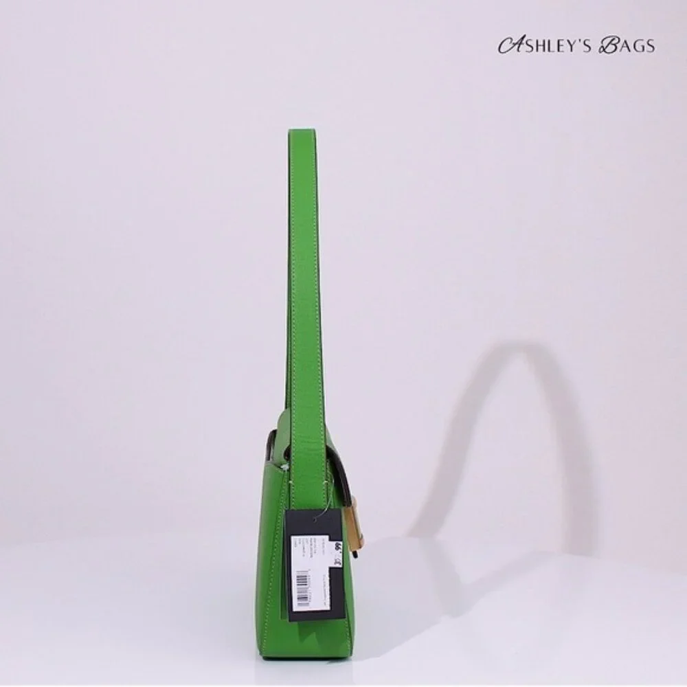 Kate Spade New York Katy Textured Leather Medium Shoulder Bag In Green